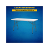 Location Table rectangulaire 183x76 cm
