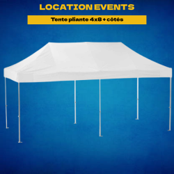 Location Tentes pliantes...