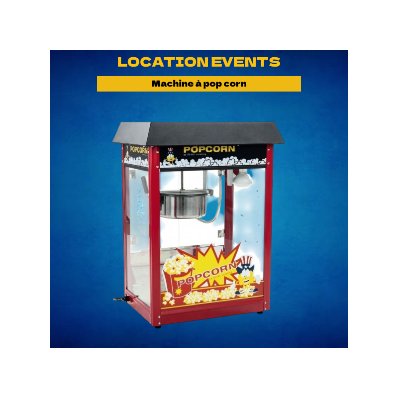 Location Machine à pop corn